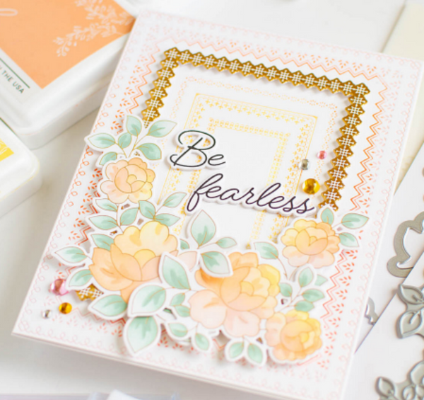 Pinkfresh Studio Clear Stamps Be Fearless