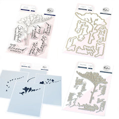 Pinkfresh Studio 4pc Freesia Flourish