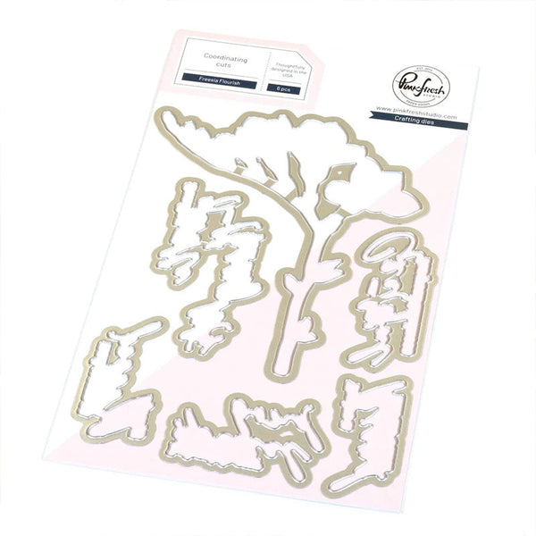 Pinkfresh Studio Dies Freesia Flourish