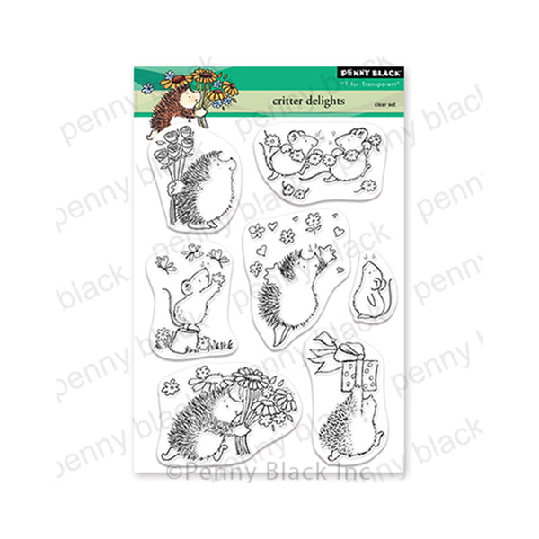Penny Black Clear Stamps Critter Delights