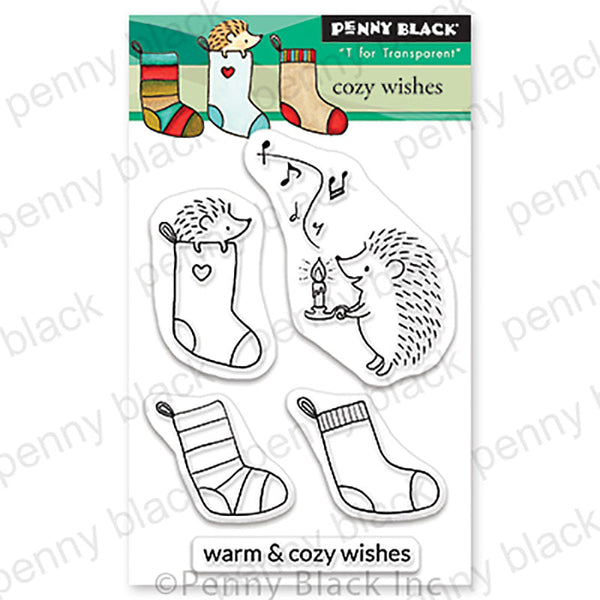 Penny Black Clear Stamps Cozy Wishes