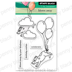 Penny Black Clear Stamps Blown Away