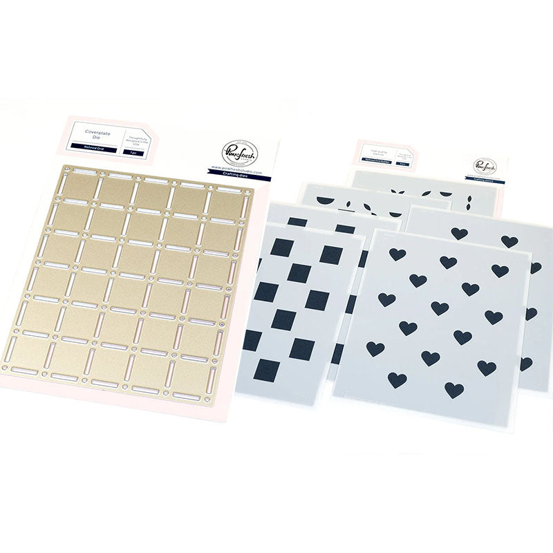 Pinkfresh Studio 2pc Refined Grid