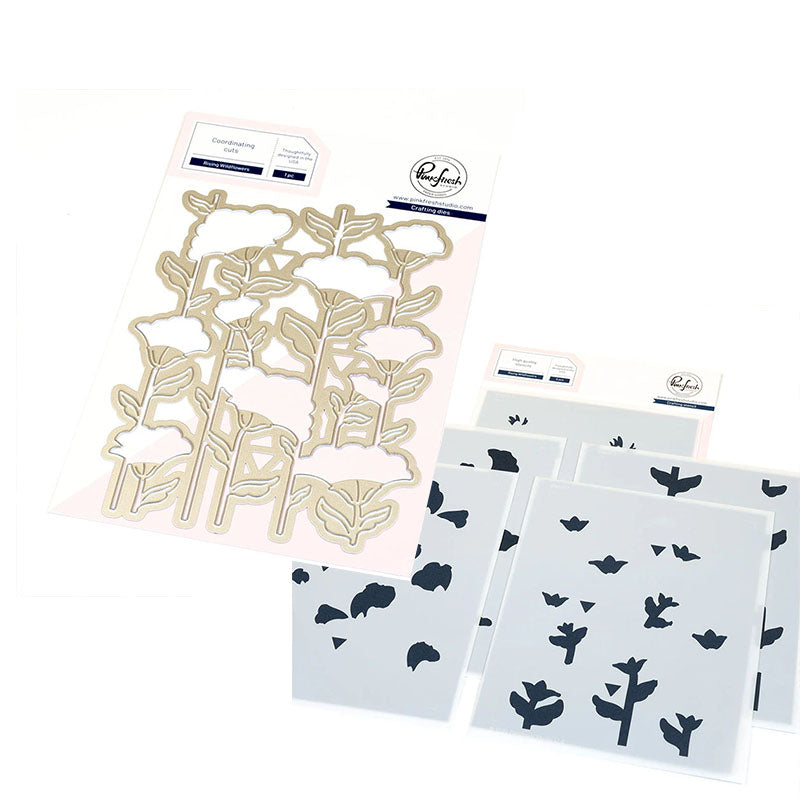 Pinkfresh Studio 2pc Rising Wildflowers