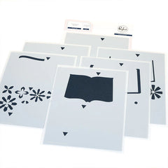 Pinkfresh Studio Stencil Floral Tale