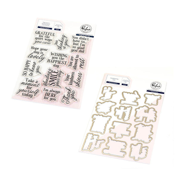 Pinkfresh Studio 2pc Heartfelt Chapters