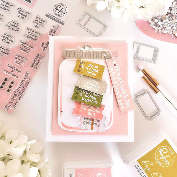 Pinkfresh Studio 2pc Jar Of Wishes