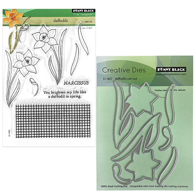 Penny Black 2pc Daffodils