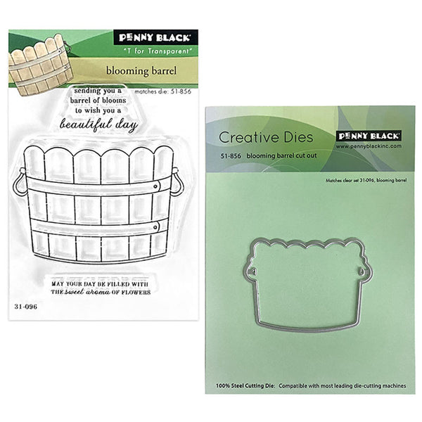 Penny Black 2pc Blooming Barrel