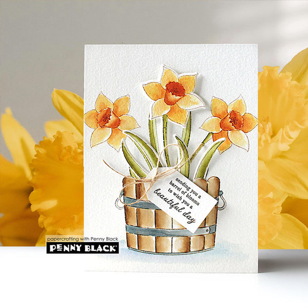 Penny Black 2pc Blooming Barrel