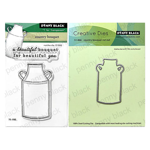 Penny Black 2pc Country Bouquet
