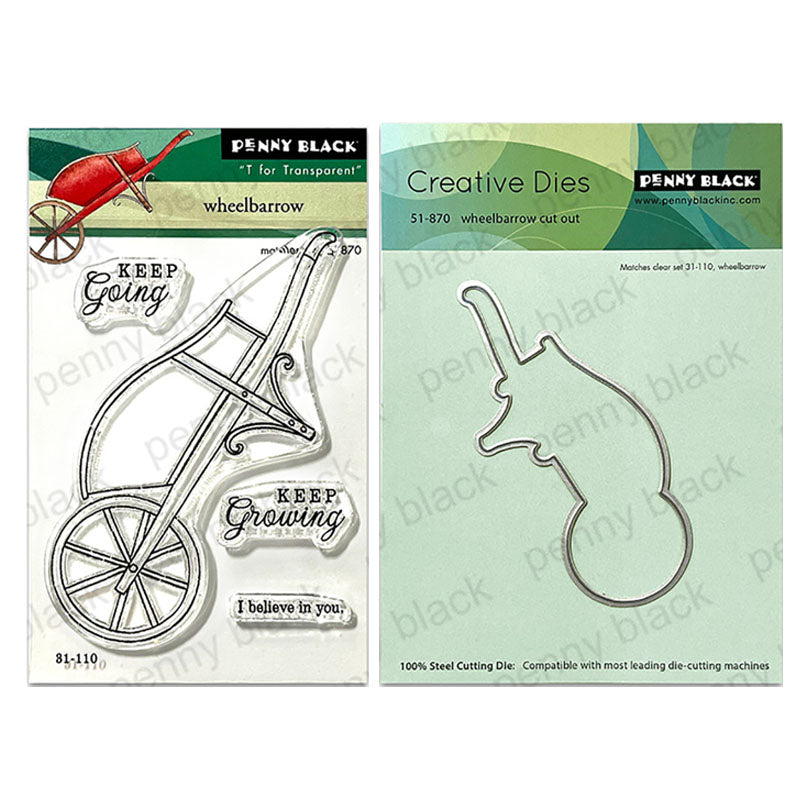 Penny Black 2pc Wheelbarrow