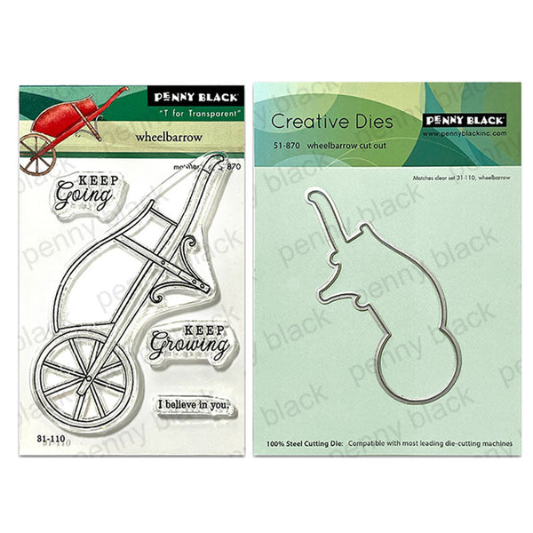 Penny Black 2pc Wheelbarrow