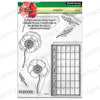 Penny Black Clear Stamps Poppies