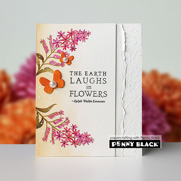 Penny Black Clear Stamps Golden Rod