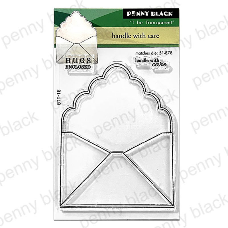 Penny Black Clear Stamps Handle With Care