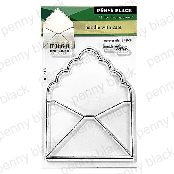 Penny Black Clear Stamps Handle With Care