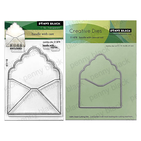 Penny Black 2pc Handle With Care