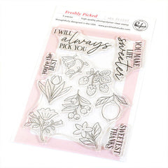Pinkfresh Studio Clear Stamps Freshly Picked