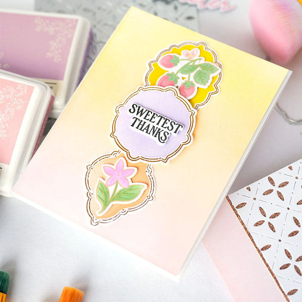 Pinkfresh Studio Clear Stamps Freshly Picked