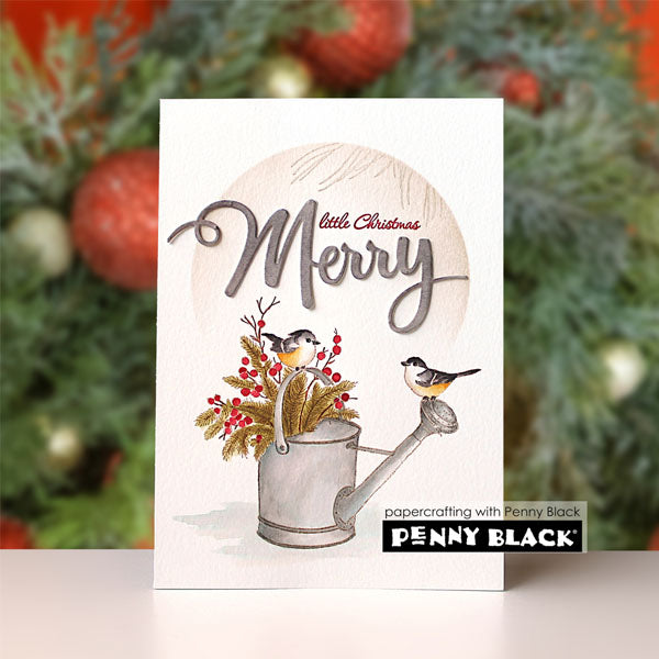 Penny Black Clear Stamps Snowbird Song