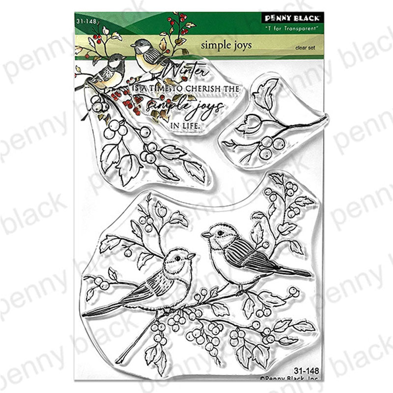 Penny Black Clear Stamps Simple Joys