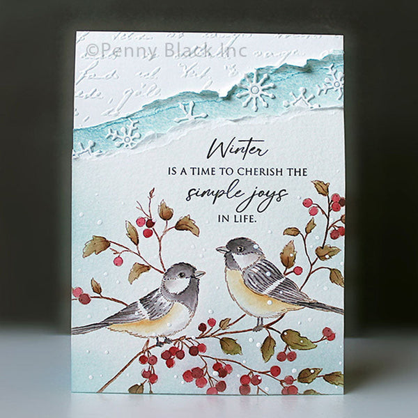 Penny Black Clear Stamps Simple Joys