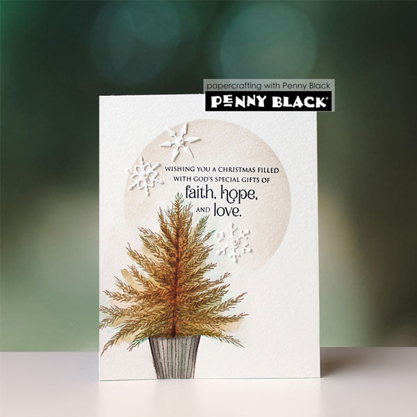 Penny Black Clear Stamps Pine Peace