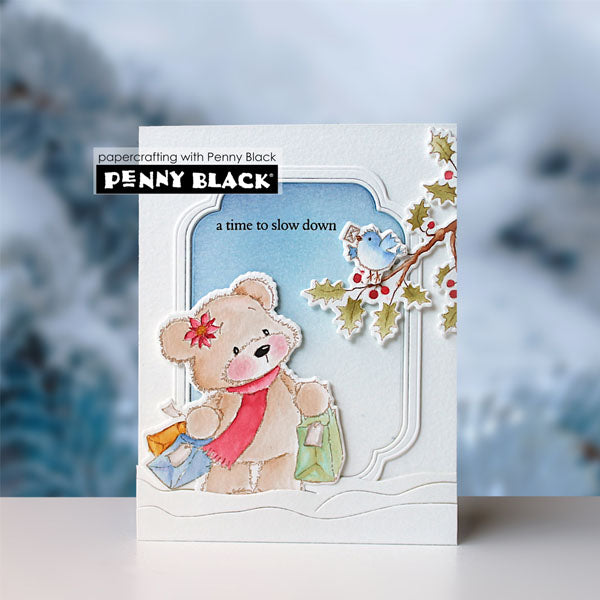 Penny Black Clear Stamps Teddy Tidings