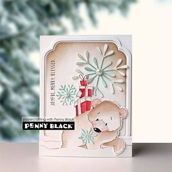Penny Black Clear Stamps Bear Tracks