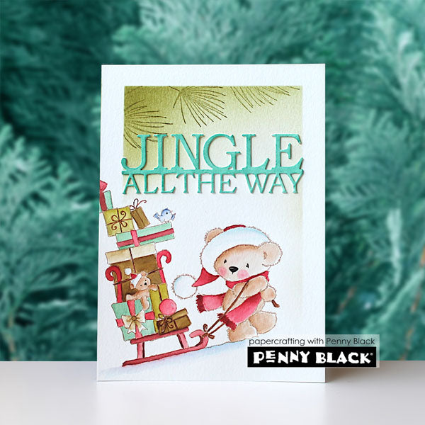 Penny Black 2pc Bear Tracks