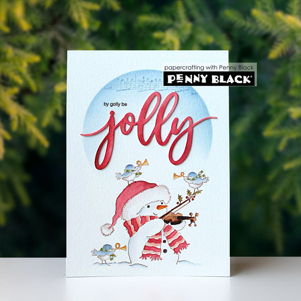 Penny Black 2pc Frosty Feathers