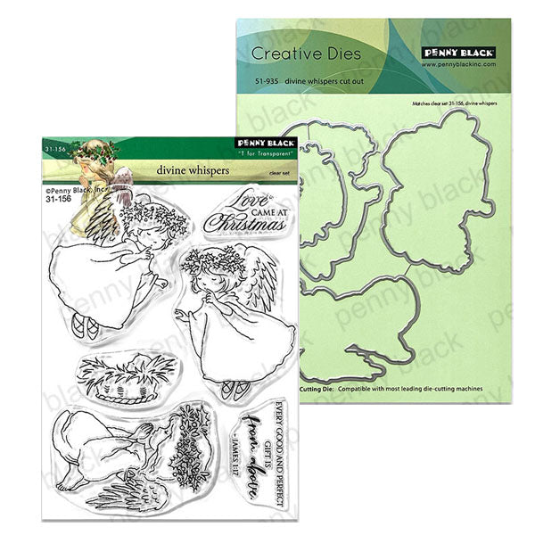 Penny Black 2pc Divine Whispers