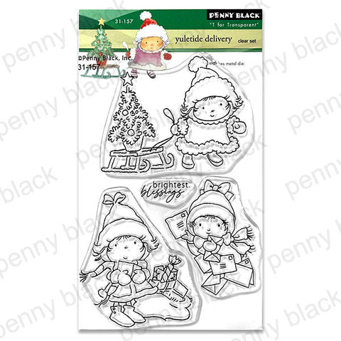 Penny Black Clear Stamps Yuletide Delivery