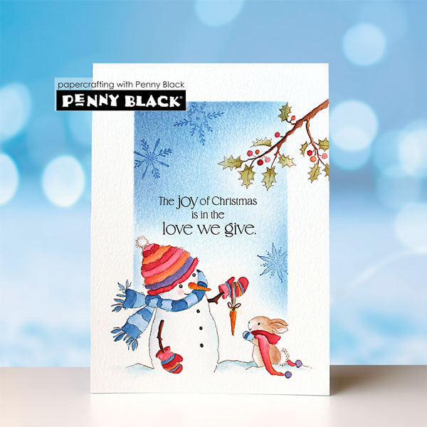Penny Black Clear Stamps Frosty Hops