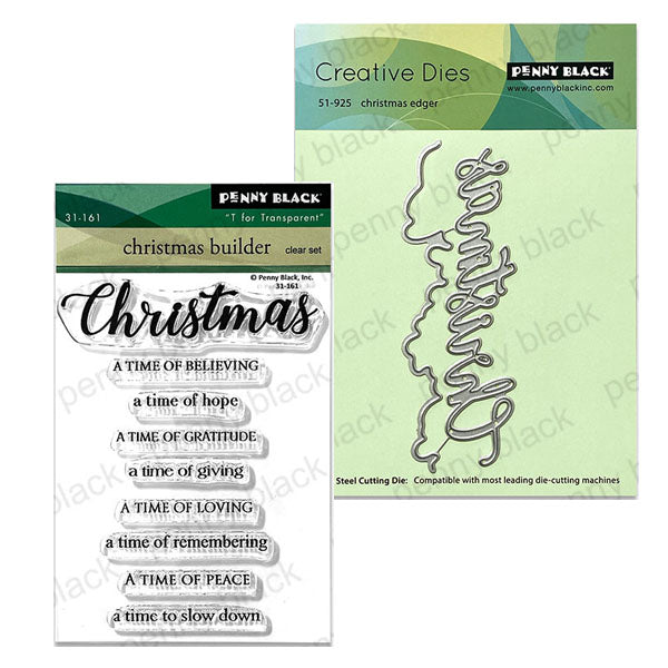 Penny Black 2pc Christmas Builder