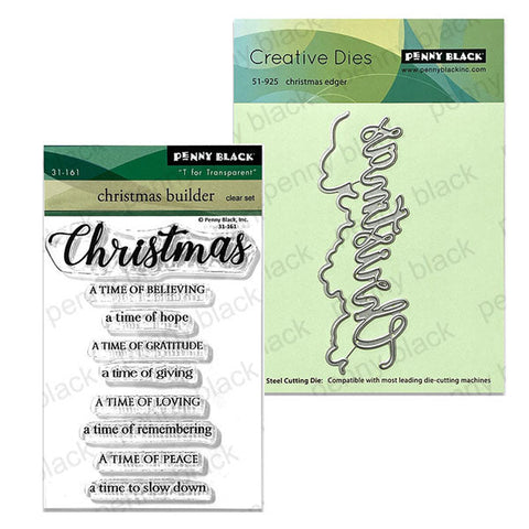 Penny Black 2pc Christmas Builder