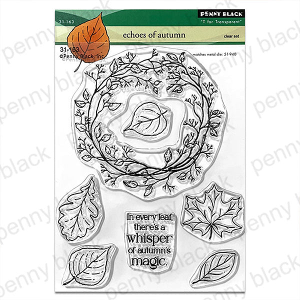 Penny Black Clear Stamps Echoes Of Autumn