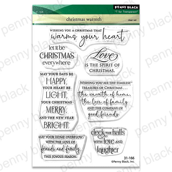 Penny Black Clear Stamps Christmas Warmth