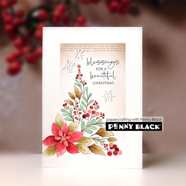Penny Black Clear Stamps Christmas Blessings