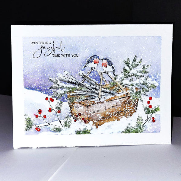 Penny Black 2pc Feathered Friendship