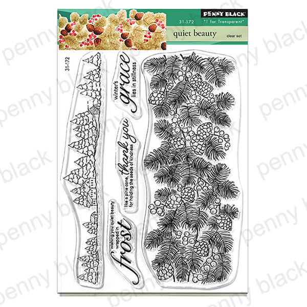 Penny Black Clear Stamps Quiet Beauty