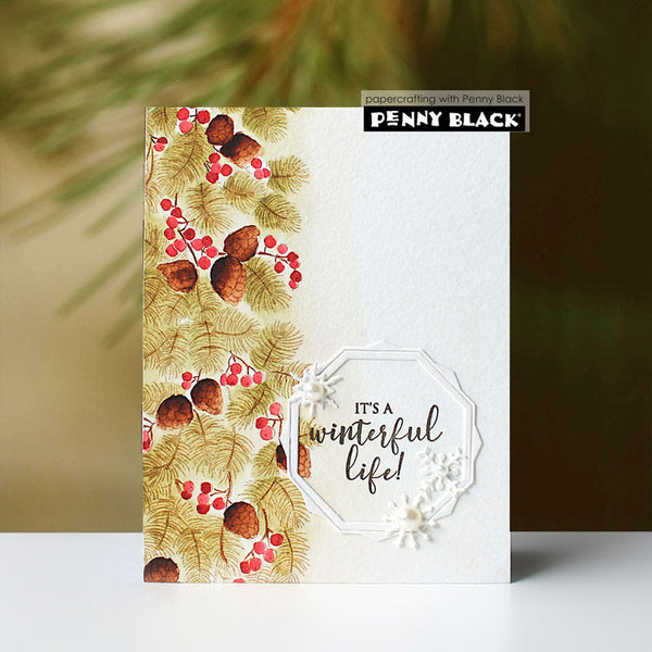 Penny Black Clear Stamps Quiet Beauty