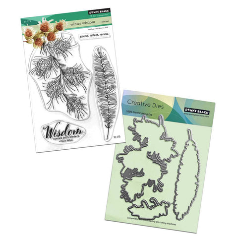 Penny Black 2pc Winter Wisdom