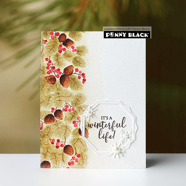 Penny Black Clear Stamps Winterful Life