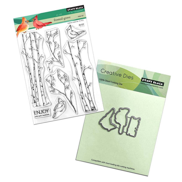 Penny Black 2pc Frosted Grove