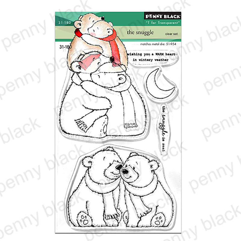 Penny Black Clear Stamps The Snuggle