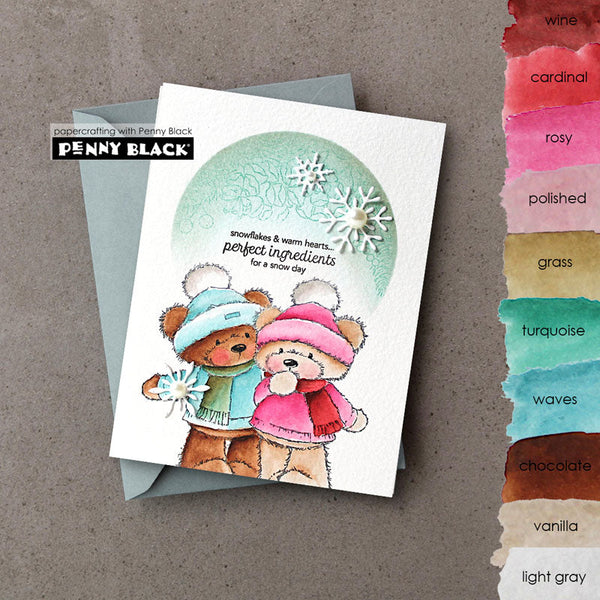 Penny Black Clear Stamps Snow Day