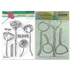 Penny Black 2pc Long-Stemmed