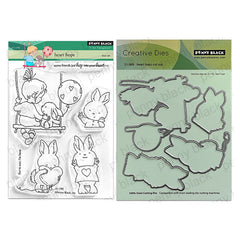 Penny Black 2pc Heart Hops